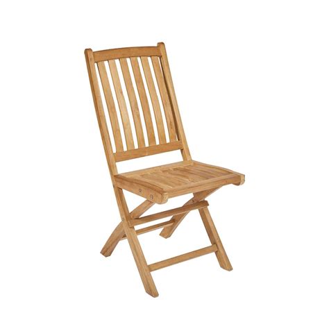 Teak Garden Folding Chair, Classic for Outdoor | Posteak Furniture