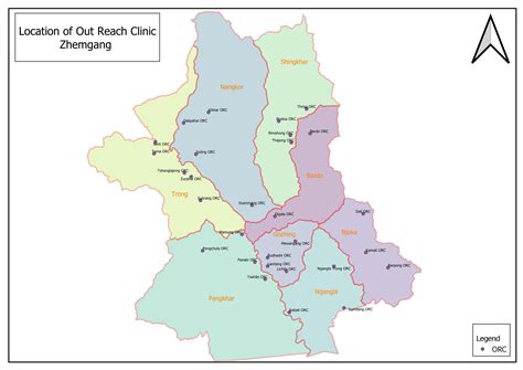 Infrastructure Map of Zhemgang Dzongkhag | Royal Government of Bhutan