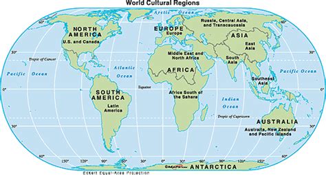 Social Studies 6 - World Cultures: Identify, locate and map major cultural regions of the world ...