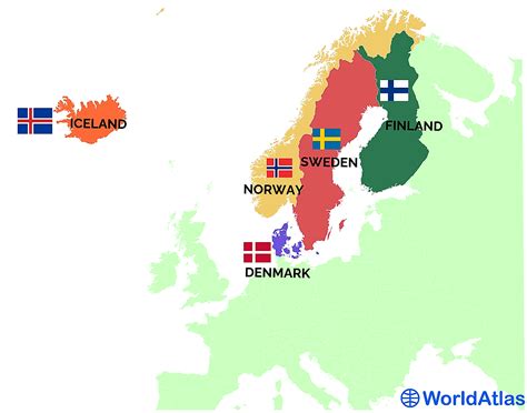 Nordic Countries - WorldAtlas