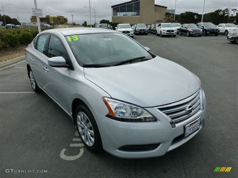 2013 Brilliant Silver Metallic Nissan Sentra SV #113589889 Photo #17 ...