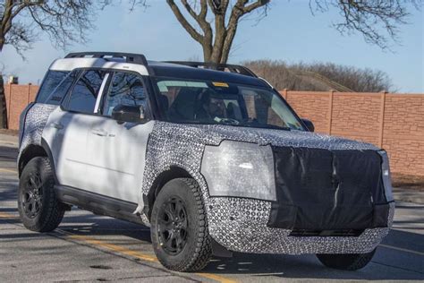 2025 Ford Bronco Sport Looks to Adopt the Mustang's Touchscreen