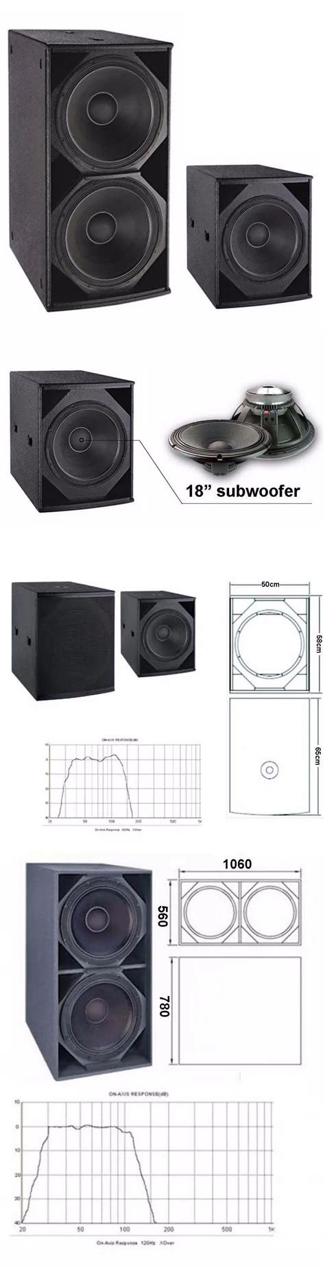 18 Inch Subwoofer Box Design Big Bass Subwoofer Speakers Stage ...