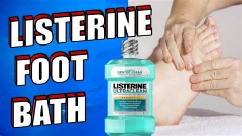 Listerine & Vinegar Foot Miracle Soak Recipe for Toenail Fungus, Dead ...