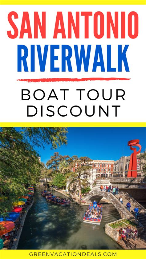 San Antonio Riverwalk Boat Tour Coupons | San antonio riverwalk, Boat ...