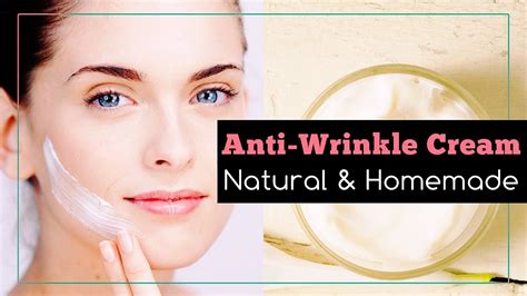 Natural Homemade Anti-Wrinkle Cream Recipe - YouTube