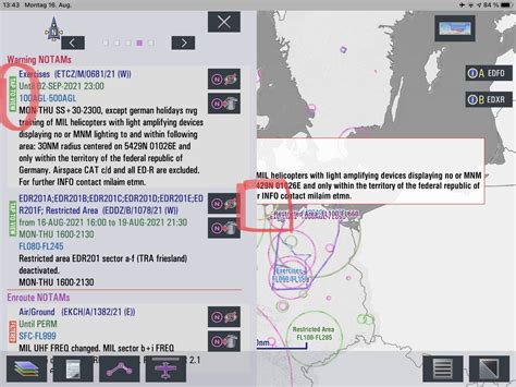 NOTAM display on map - Features and Functionalities - Forum