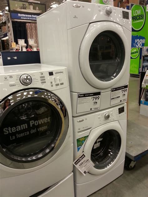 Whirlpool stackable washer/dryer | Stackable washer and dryer, Stackable washer, Laundry room ...