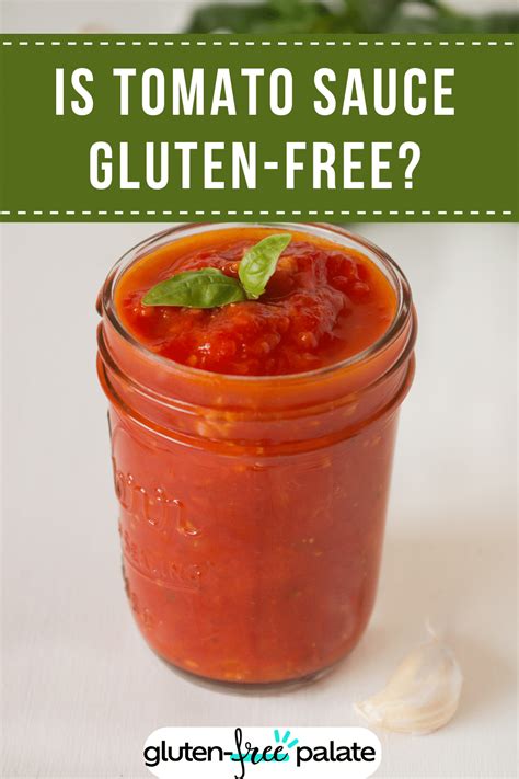 Is Tomato Sauce Gluten-Free? – Gluten-Free Palate