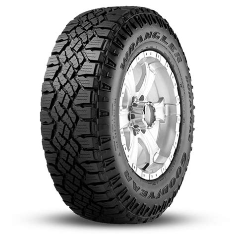 Goodyear Wrangler DuraTrac 35x12.5x17 121Q All Terrain 3PMSF Truck Tire - Walmart.com