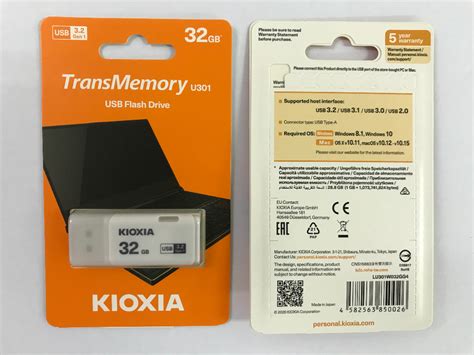 Kioxia USB 3.1 Flash Drives