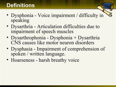 Voice disorders