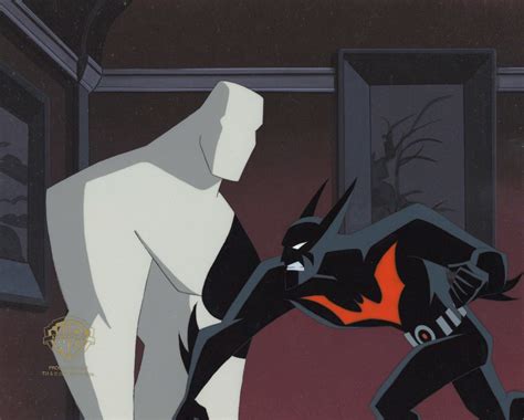 Batman Beyond Original Production Cel on Original Background: Batman a – Choice Fine Art