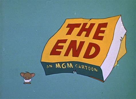 The End | Tom and jerry cartoon, Tom and jerry, Mgm