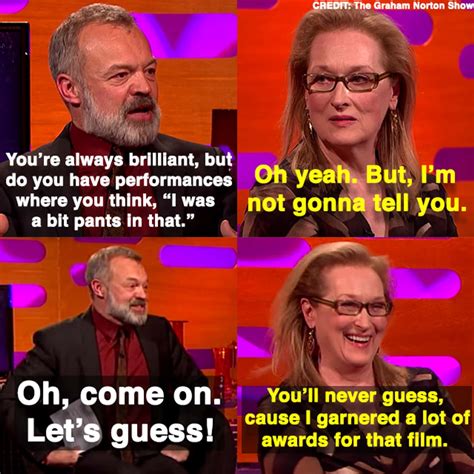 15 Hilarious Meryl Streep Interview Moments That Made Us Love Her Even More