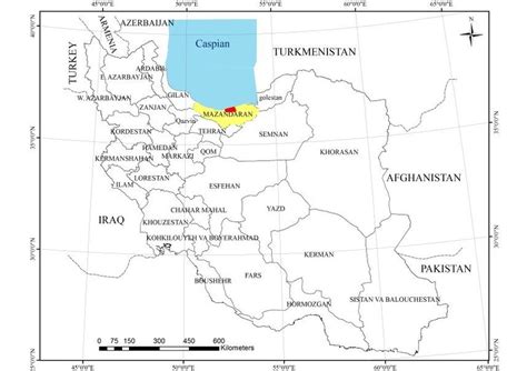 Location map of (a) Iran and (b) Amol-Babol Plain location | Download Scientific Diagram