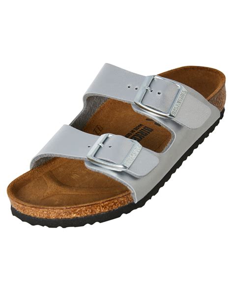 Birkenstock Kids Narrow Arizona Sandal - Silver | SurfStitch