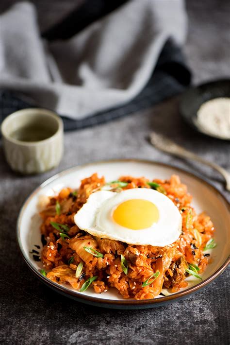 Spicy Kimchi Pork Belly Fried Rice | Curious Nut