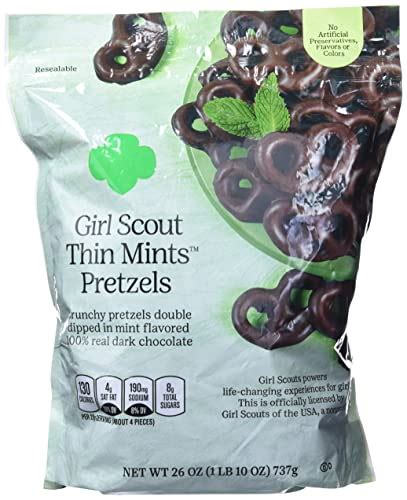 Best Chocolate Covered Pretzels: Thin Mint Edition