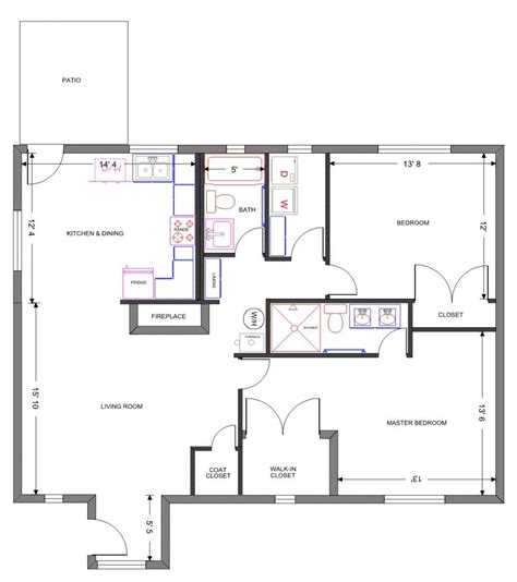 gym-house-example-layout-for-homes-template-floor-format-autocad-storey ...