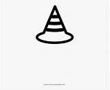 Traffic Cone Coloring Page  Line Art HD Png Download Kindpng sketch template