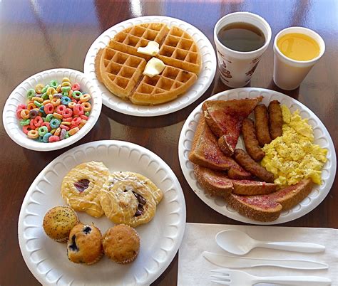 Every morning wake up and have a deluxe hot breakfast at Comfort Inn Yosemite Valley Gateway in ...