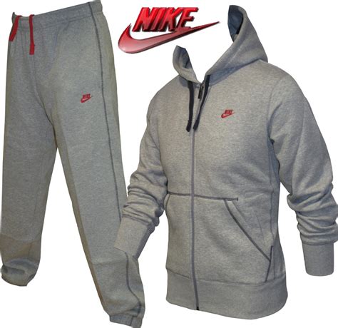 NEW MENS NIKE CTR Grey jog FLEECE jogging TrackSUIT S M L XL | eBay