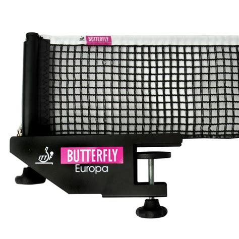 Butterfly Europa Table Tennis net and posts - Nets And Posts from Tees ...