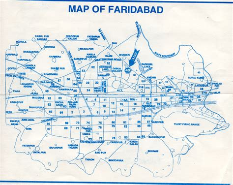 Faridabad City Map - Faridabad India • mappery