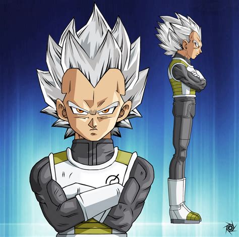 Vegeta Super Saiyan White by JamesBlade on DeviantArt