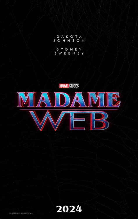 MADAME WEB TEASER POSTER LOGO PNG 2024 by Andrewvm on DeviantArt