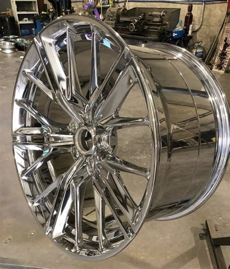 chrome car rims, Car Accessories, Tyres & Rims on Carousell