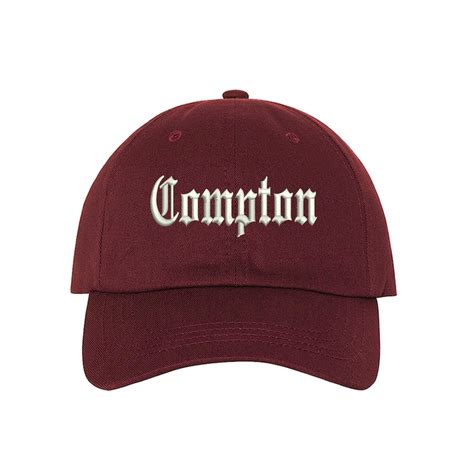 Compton Dad Hat NWA Hat Embroidered Baseball Cap Compton | Etsy