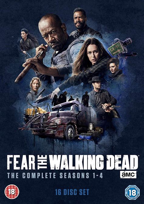 DVD1 - Fear The Walking Dead Season 1-4 (1 DVD): Amazon.de: DVD & Blu-ray