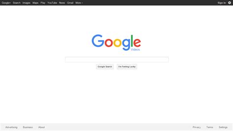 Original Google Homepage Logo - LogoDix