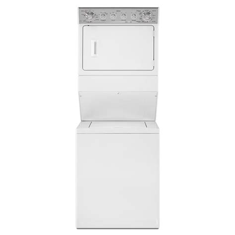 Maytag Electric Stacked Laundry Center with 2.5-cu ft Washer and 5.9-cu ...