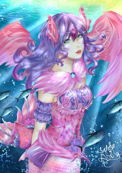 Mermaid princess Saleha - 插图 ART street