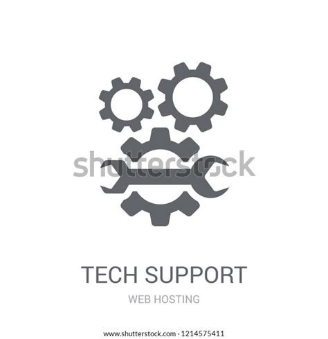 Tech Support Icon Trendy Tech Support Stock Vector (Royalty Free) 1214575411 | Shutterstock