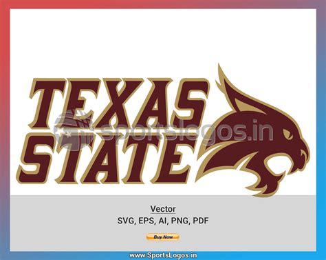 Texas State Bobcats - College Sports Vector SVG Logo in 5 formats - SPLN004401 • Sports Logos ...