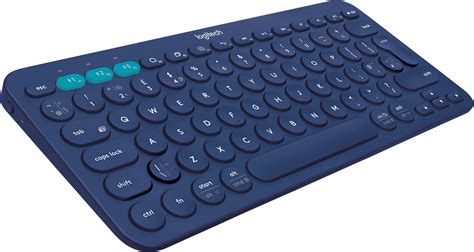 Logitech K380 keyboard Bluetooth QWERTY UK English Blue, 0 in ...