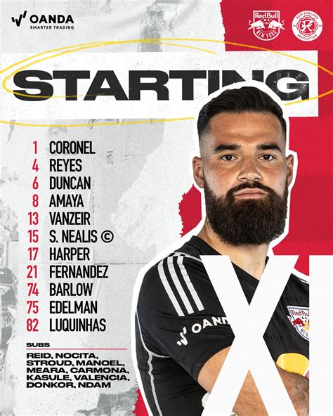 New York Red Bulls on Twitter: "‼️ OUR STARTING XI ‼️ @oanda | #RBNY ...