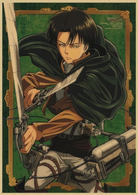 Attack On Titan Levi Ackerman Poster - The Comic Book Store