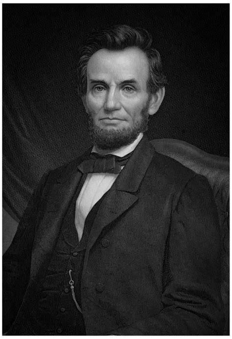 Portrait of President Abraham Lincoln Art Print Poster - 13x19 - Walmart.com