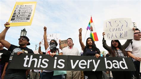 Protest signs for the Women's March against Donald Trump: Linguist ...