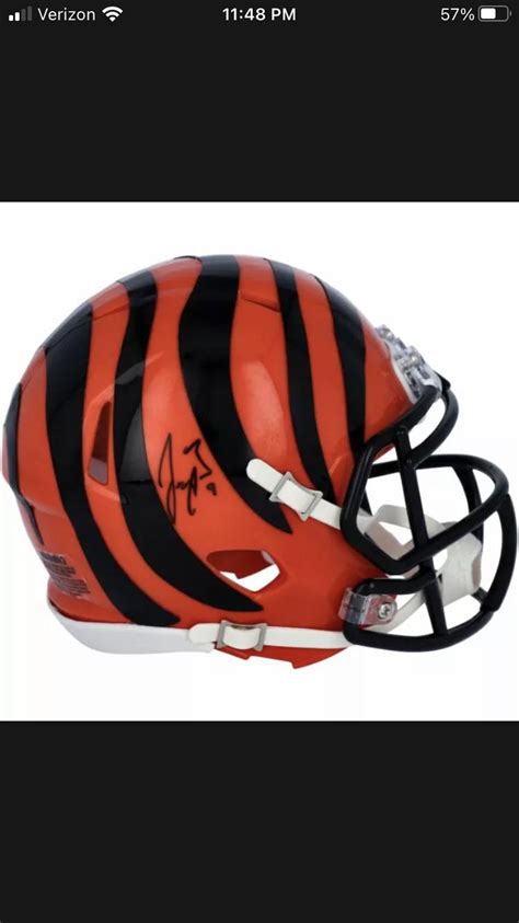 Look bengals helmets are pretty sick but anybody else hate the mini ...