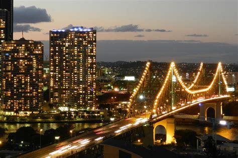 Brisbane Story Bridge at night – SCOUT Production Services