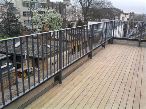 Roof terrace railings supplied and installed designed | Balcony railing ...