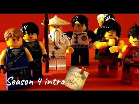 Ninjago Season 4 (Tournament of elements) Intro in lego - YouTube