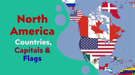 North America Countries, Capitals & Flags - YouTube