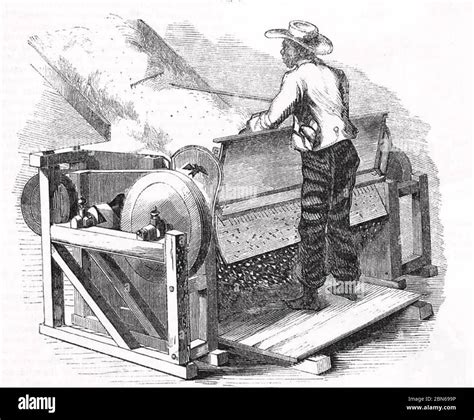 Eli whitney, cotton gin hi-res stock photography and images - Alamy